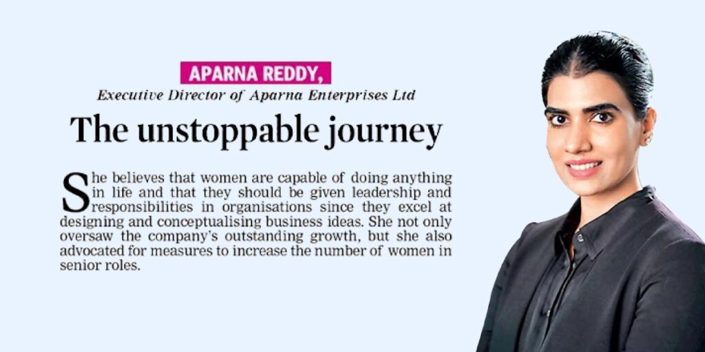 Ms. Aparna Reddy's inspiring, unstoppable journey