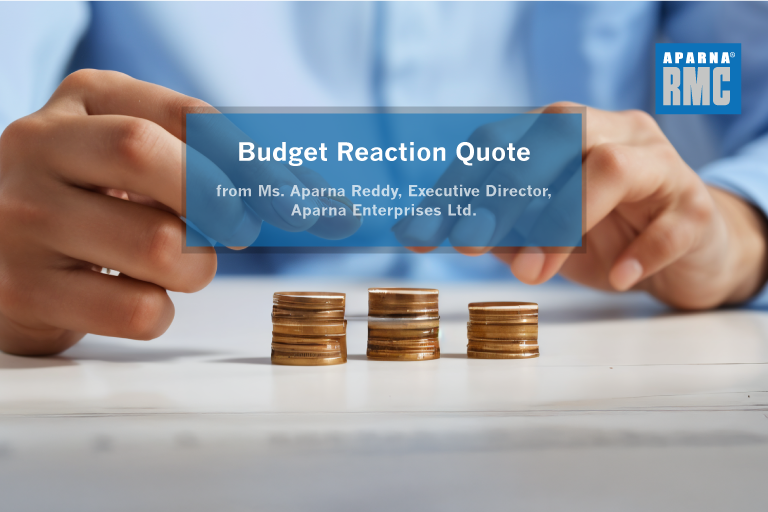 Ms.Aparna Reddy shares budget insights