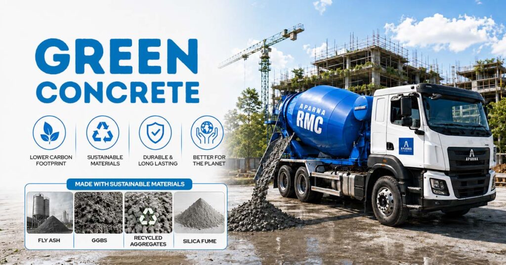 green concrete